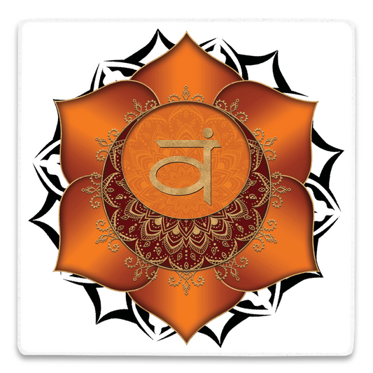 Sacral Chakra Acrylic Magnet