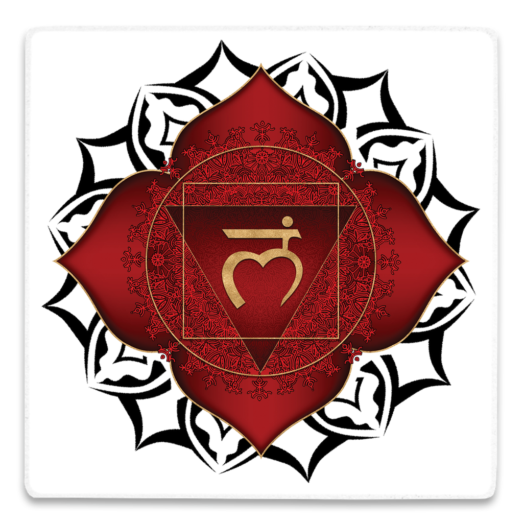 Root Chakra Acrylic Magnet