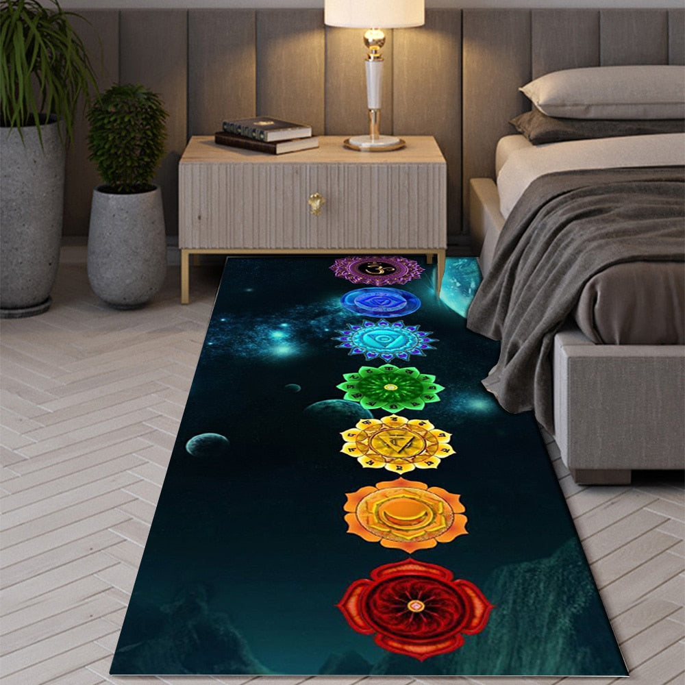 Rainbow Chakra Anti-slip Rug