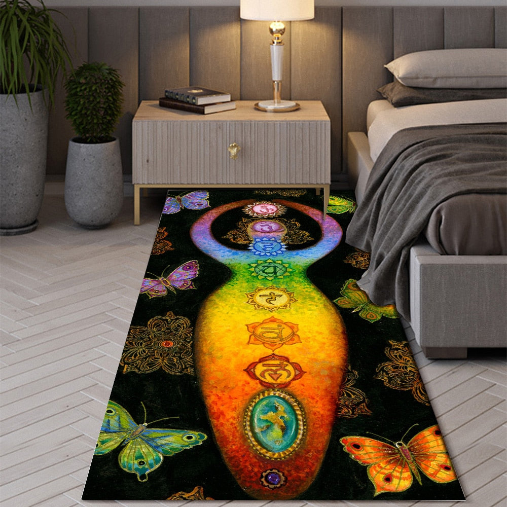 Rainbow Chakra Anti-slip Rug