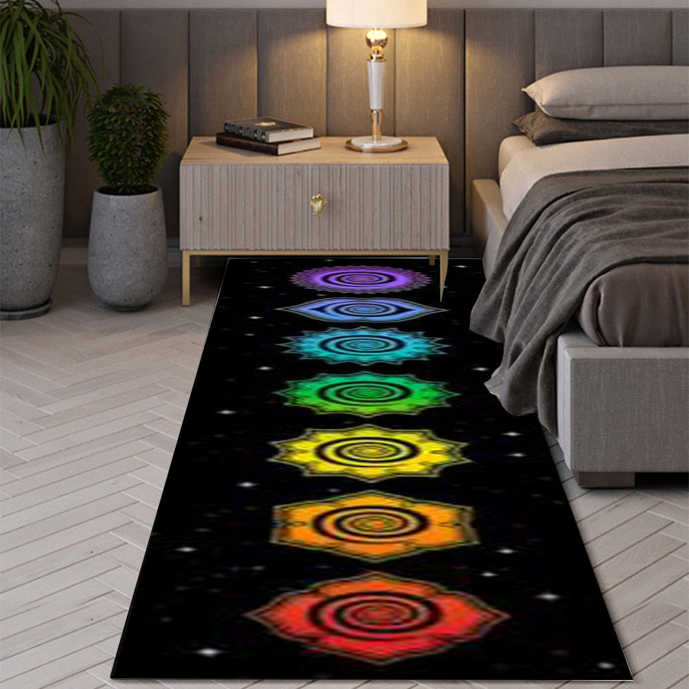 Rainbow Chakra Anti-slip Rug