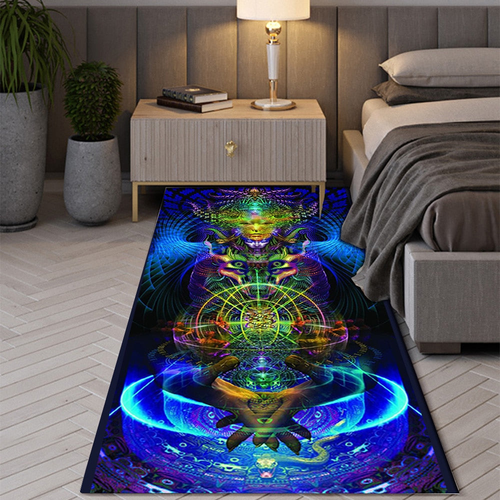 Bohemian Seven Chakras Anti-slip Rugs