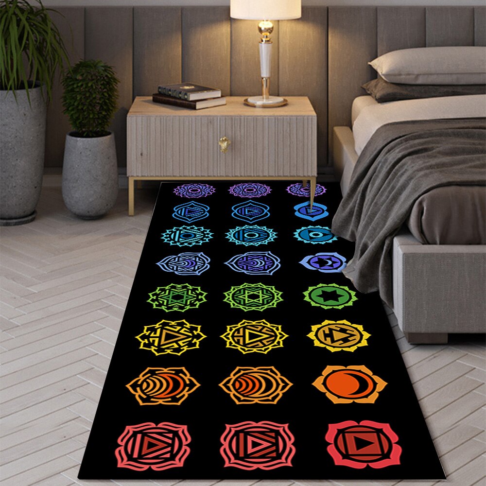 Rainbow Chakra Anti-slip Rug