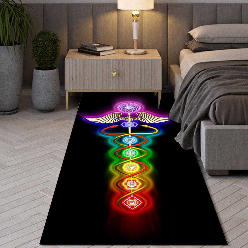 Rainbow Chakra Anti-slip Rug