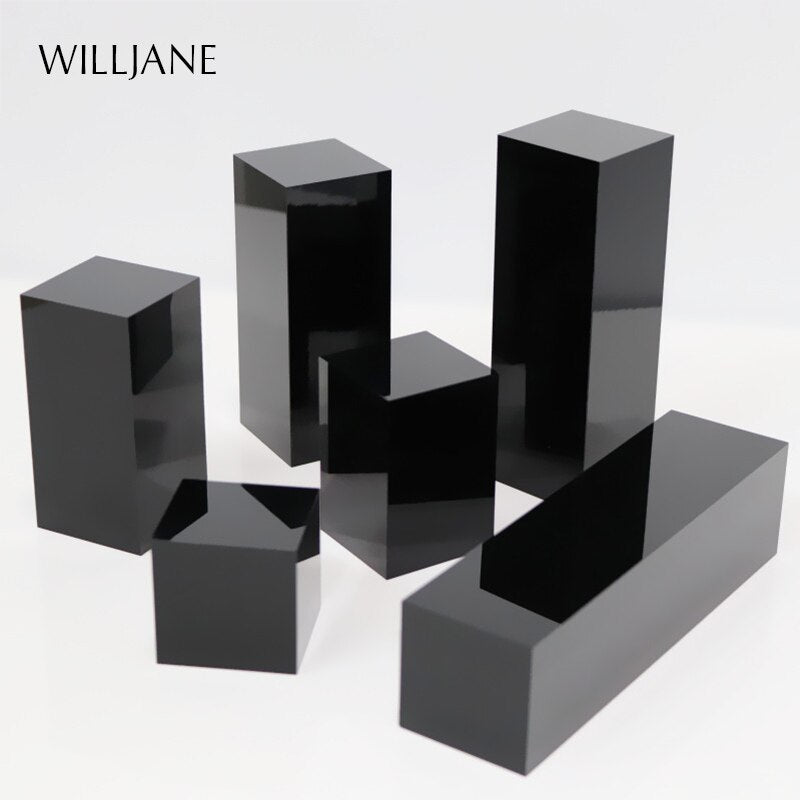 Black Acrylic Display Pedestal