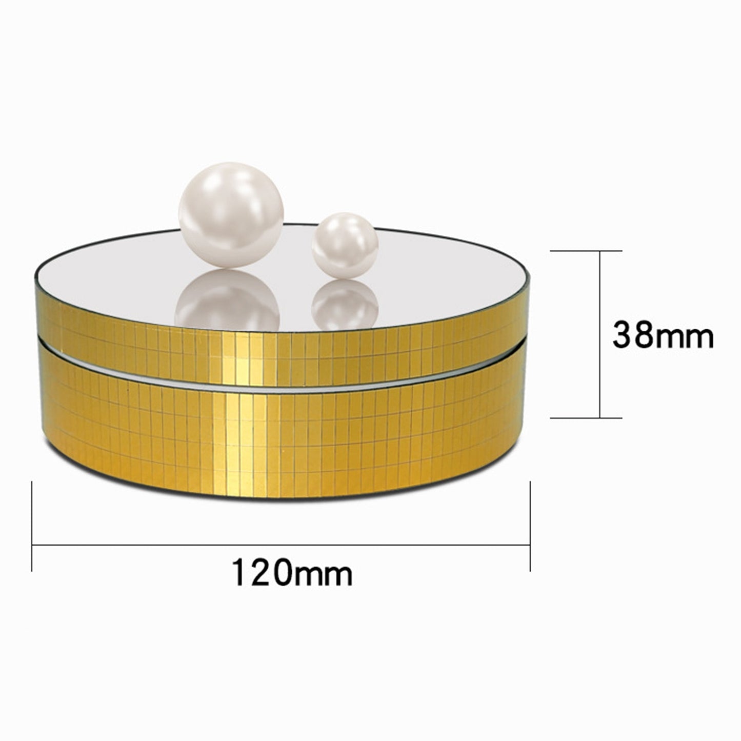 Rotating Turntable Crystal Display Stand