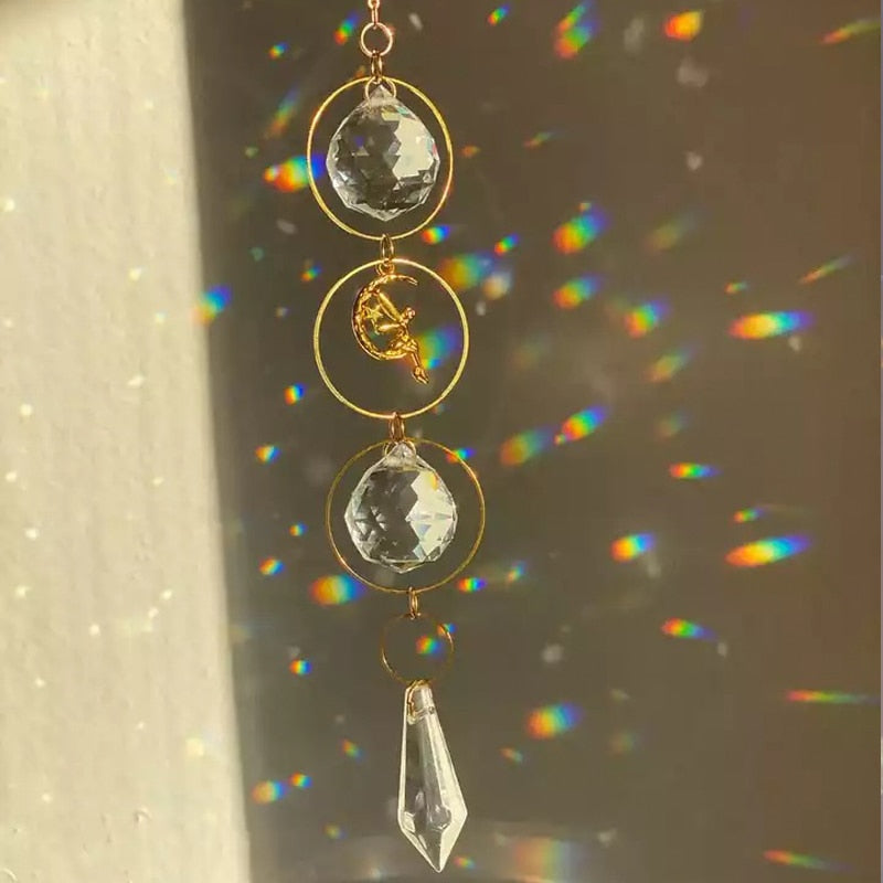 Celestial Crystal Sun Catcher