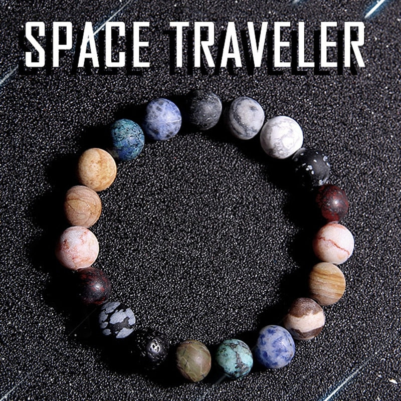 Universe Planet Beaded Bracelet