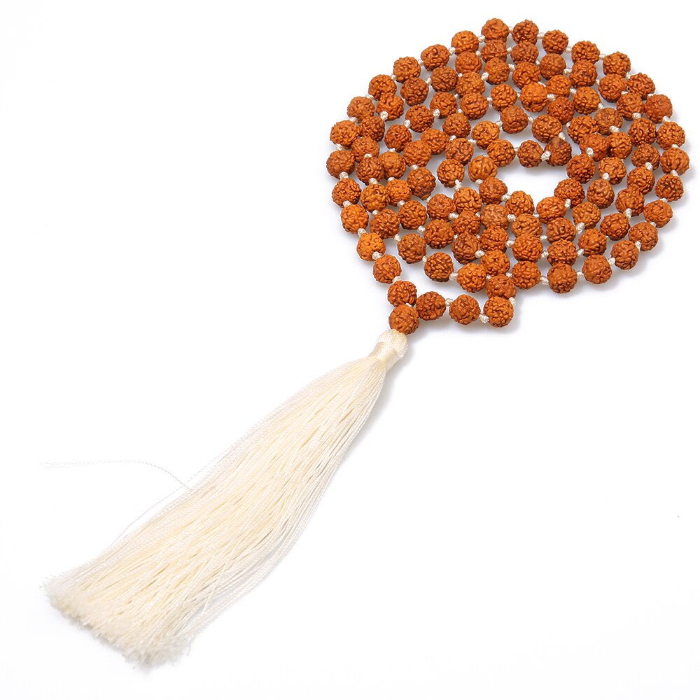 108 Japamala Beaded Meditation Necklace