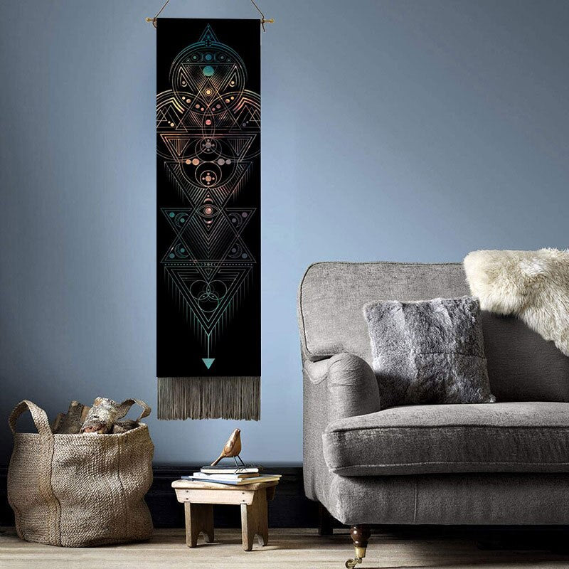 Bohemian Geometric Tapestry