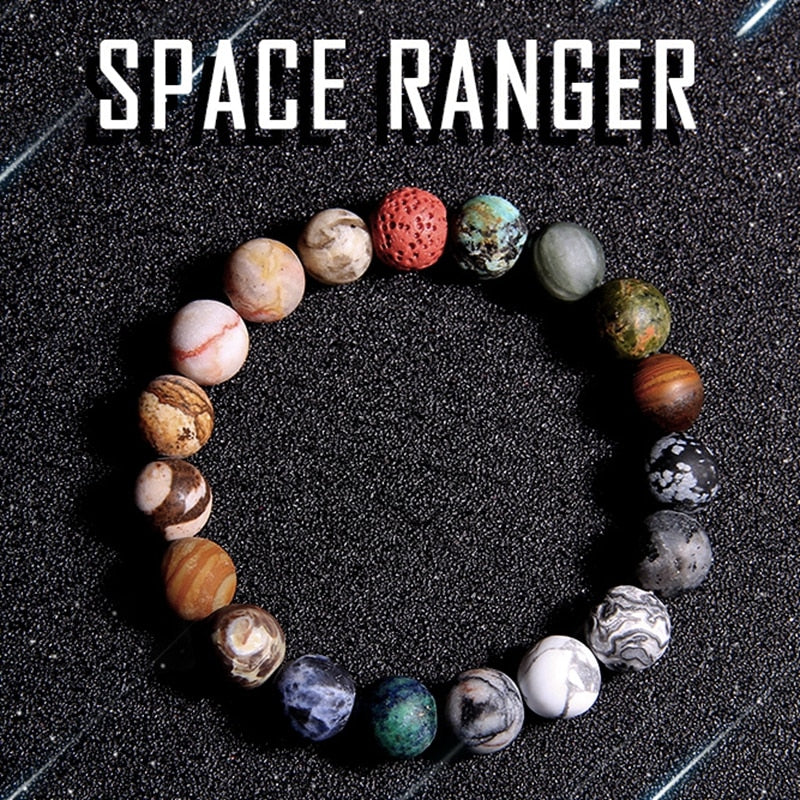 Universe Planet Beaded Bracelet