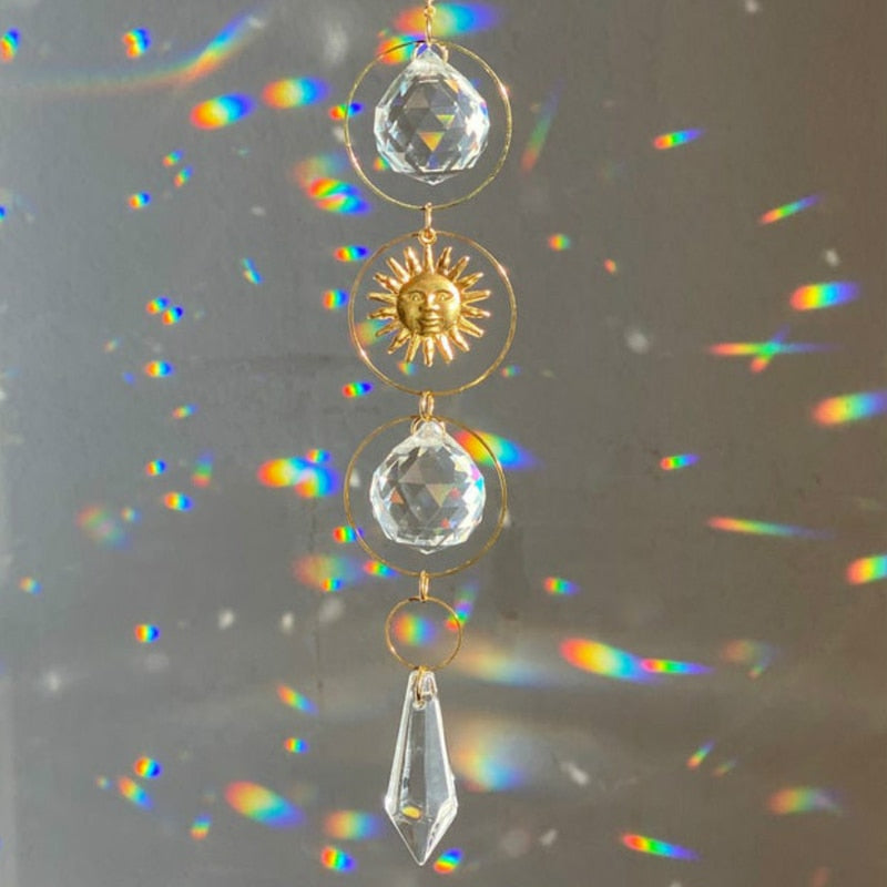 Celestial Crystal Sun Catcher