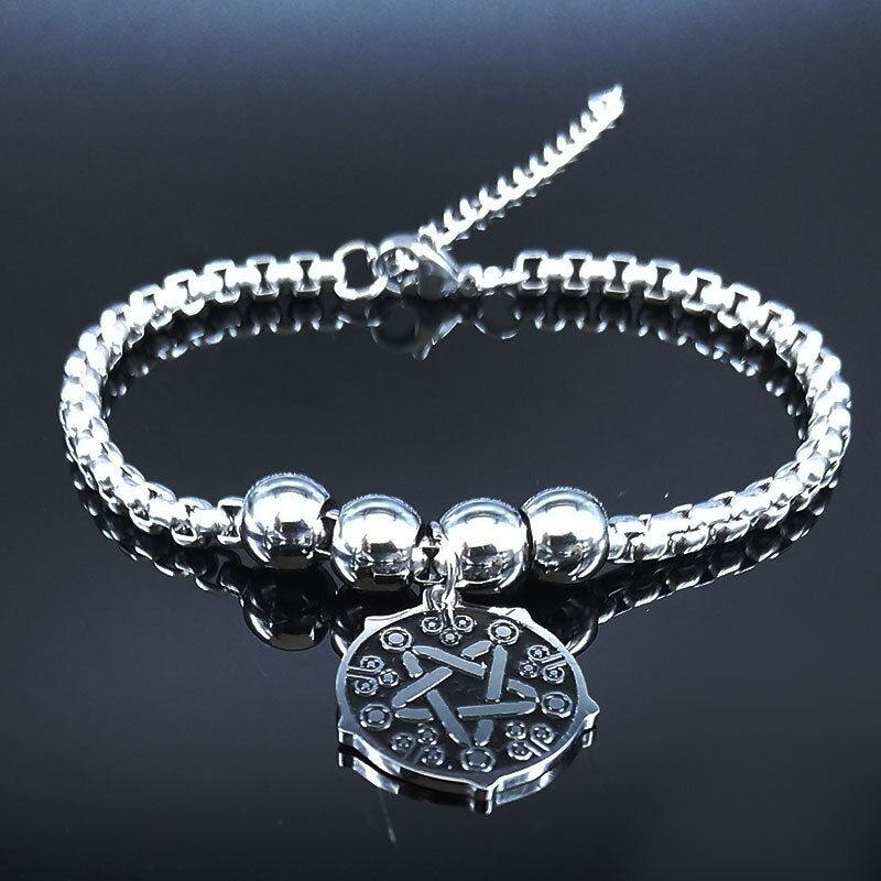 Stainless Steel Spiritual Bracelet