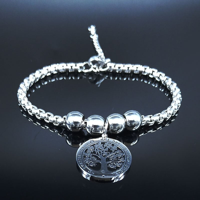 Stainless Steel Spiritual Bracelet