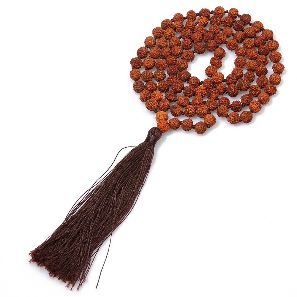 108 Japamala Beaded Meditation Necklace