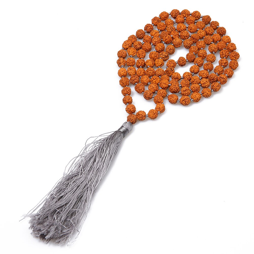 108 Japamala Beaded Meditation Necklace