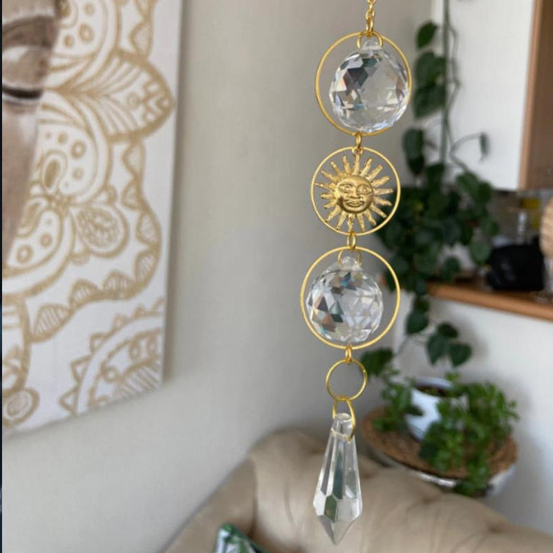 Celestial Crystal Sun Catcher