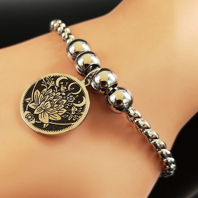 Stainless Steel Spiritual Bracelet