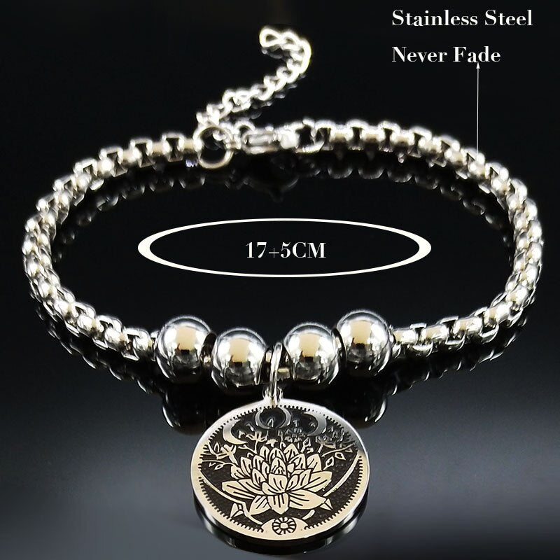 Stainless Steel Spiritual Bracelet