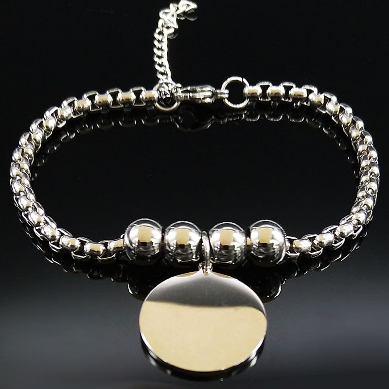 Stainless Steel Spiritual Bracelet