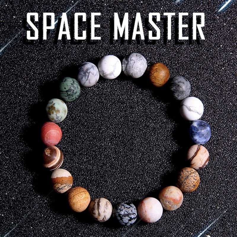 Universe Planet Beaded Bracelet