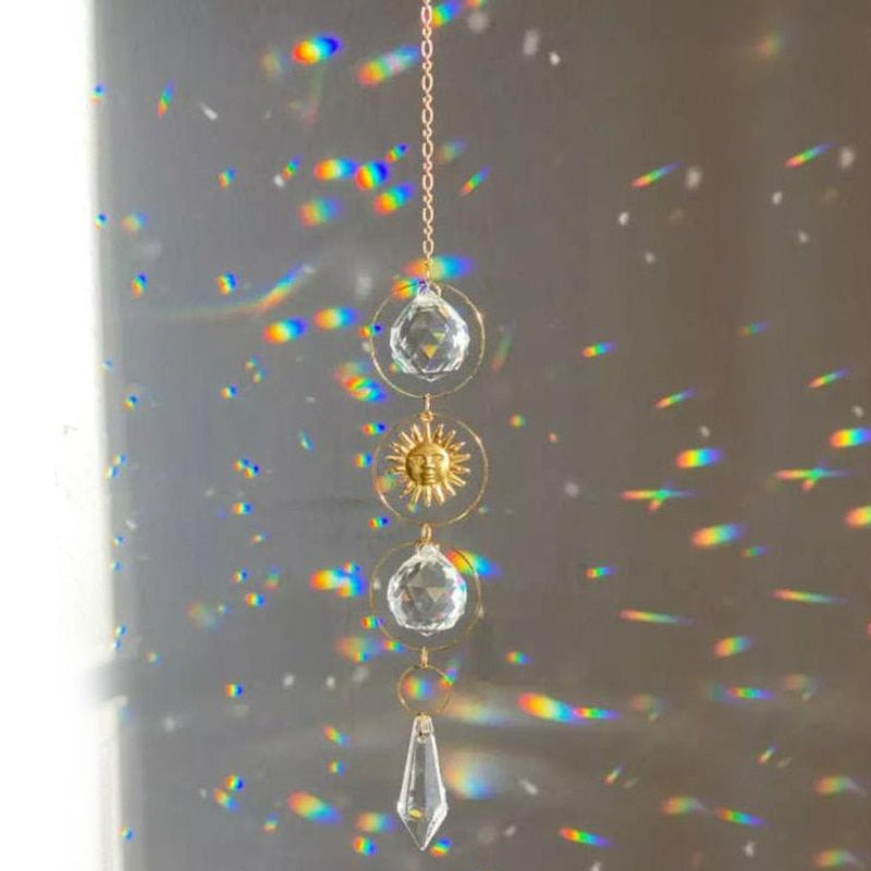 Celestial Crystal Sun Catcher