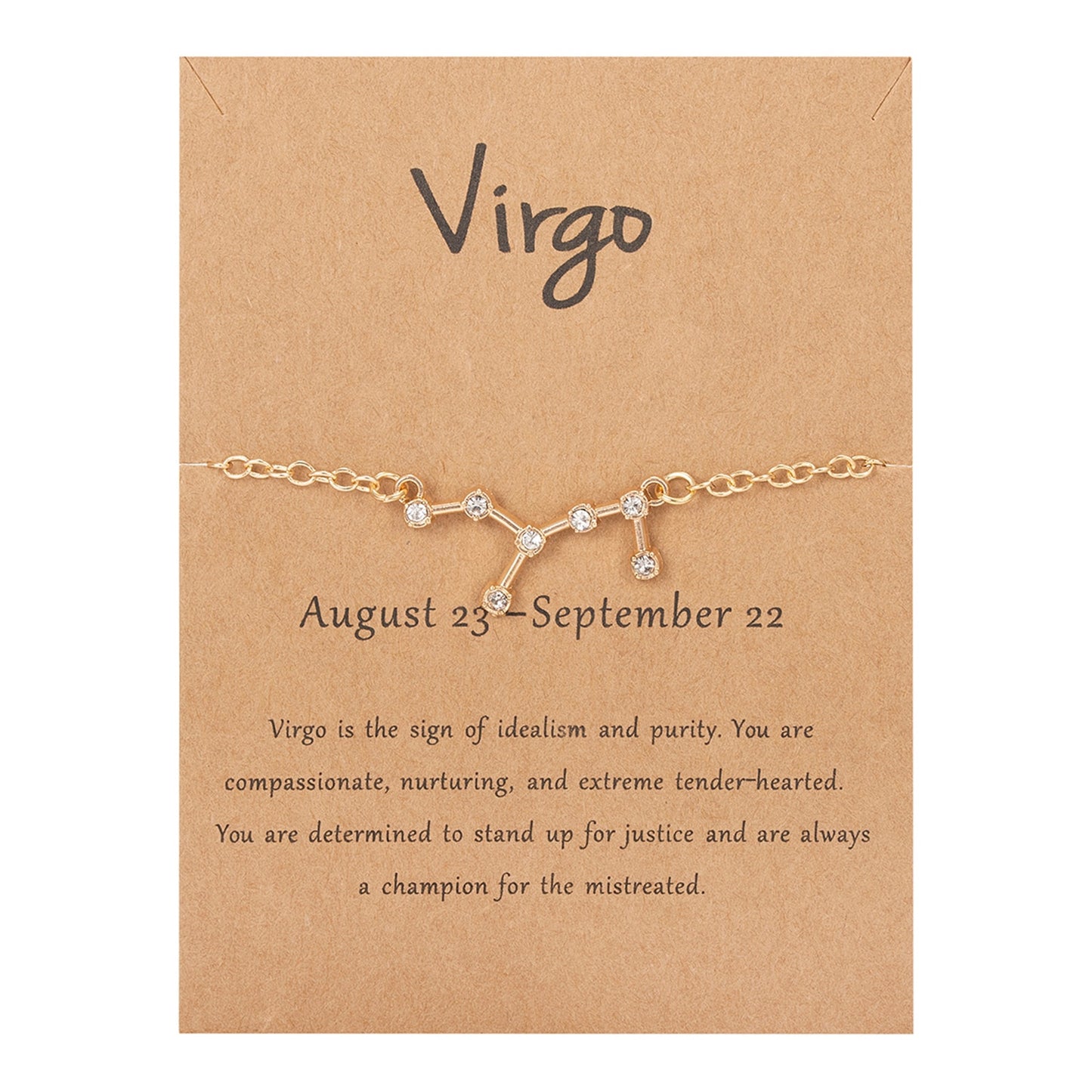 Zodiac Sign Constellation Bracelet