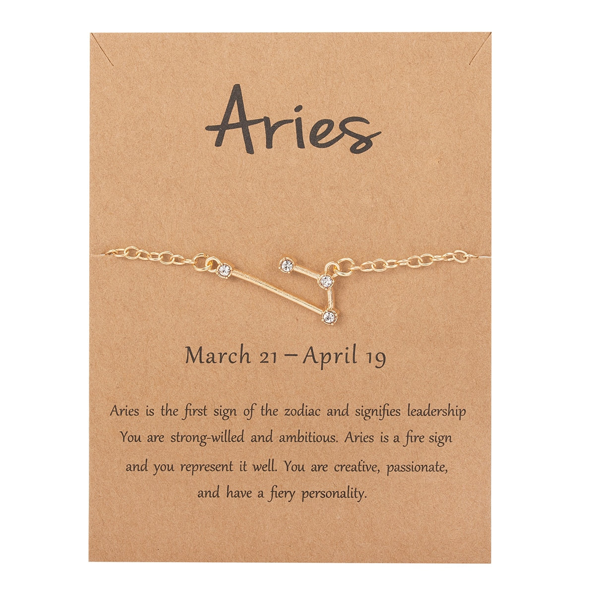 Zodiac Sign Constellation Bracelet