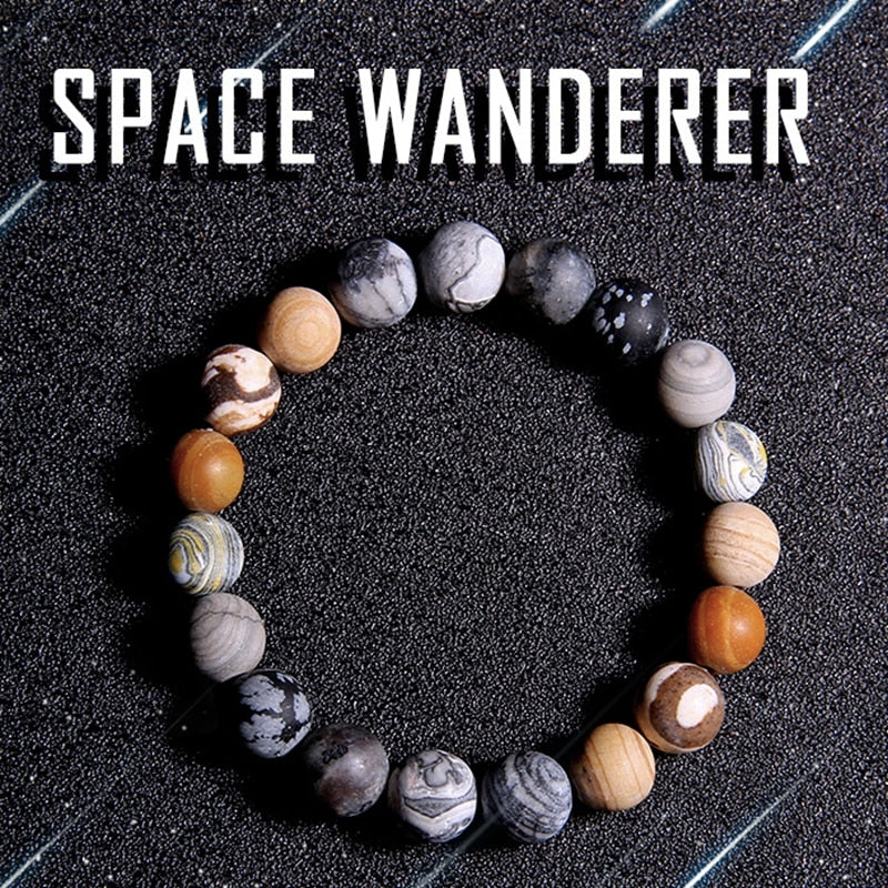 Universe Planet Beaded Bracelet