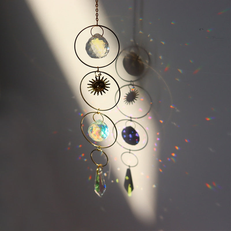 Celestial Crystal Sun Catcher