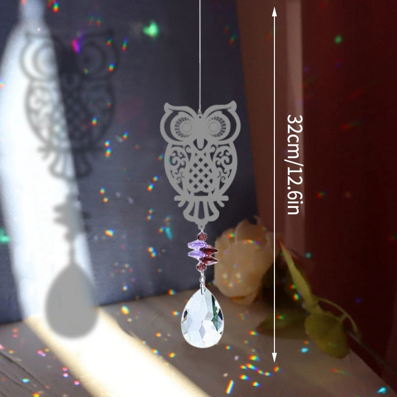 Crystals Suncatcher Wind Chimes