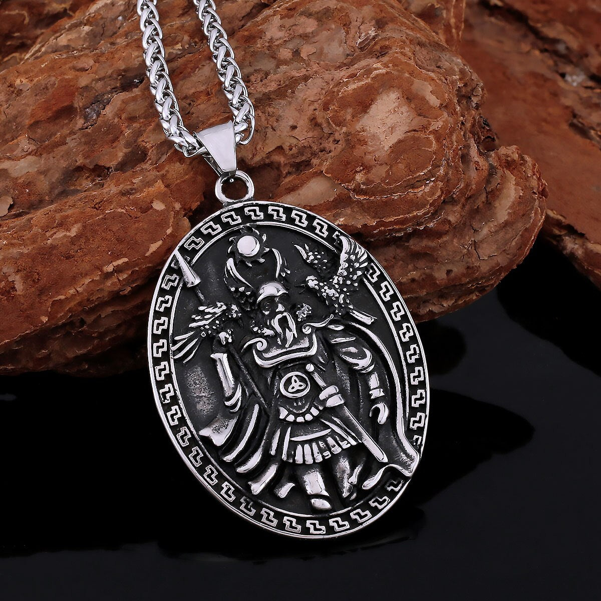 Archangels Warrior Shield Necklace