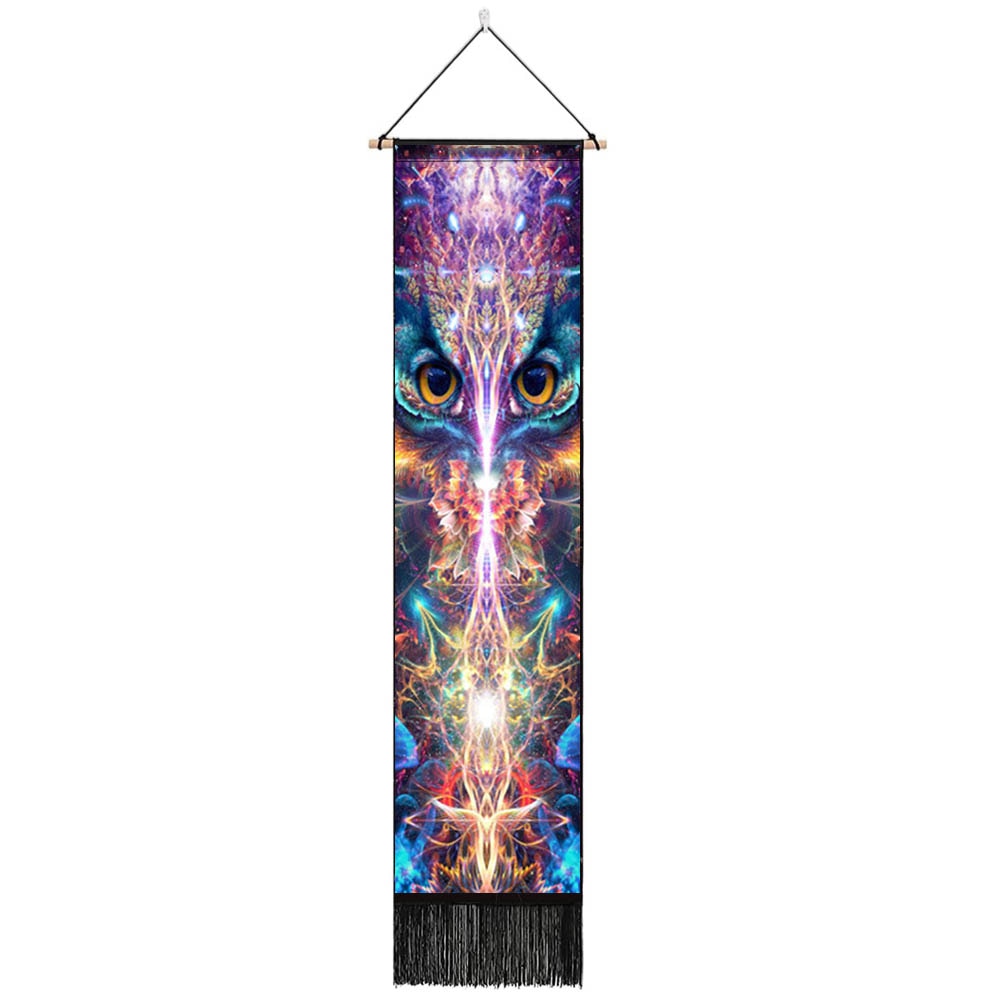 Seven Chakra Tapestry Vertical Wall Hanging