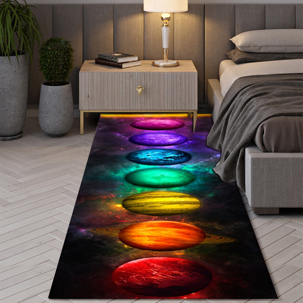 Bohemian Seven Chakras Anti-slip Rugs