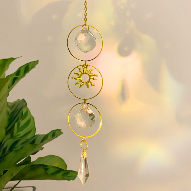 Celestial Crystal Sun Catcher