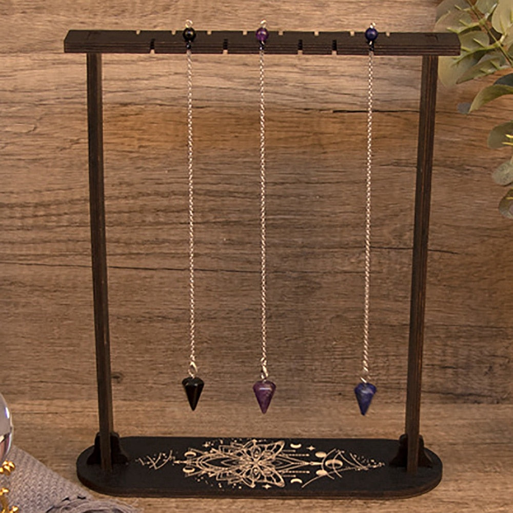 Wooden Pendulum Display Stand