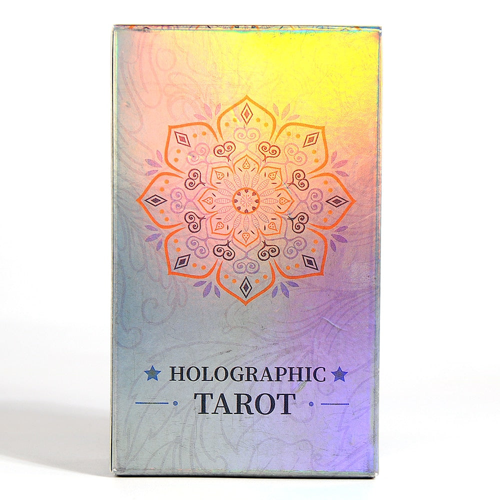 A.E. Waite Holographic Rainbow Tarot Cards