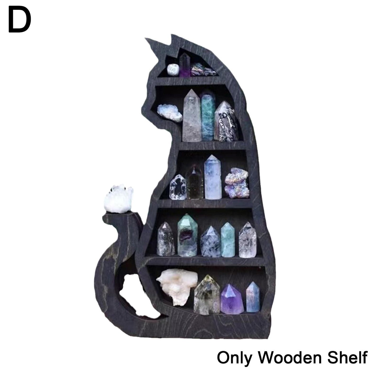 Crystal Wood Shelf