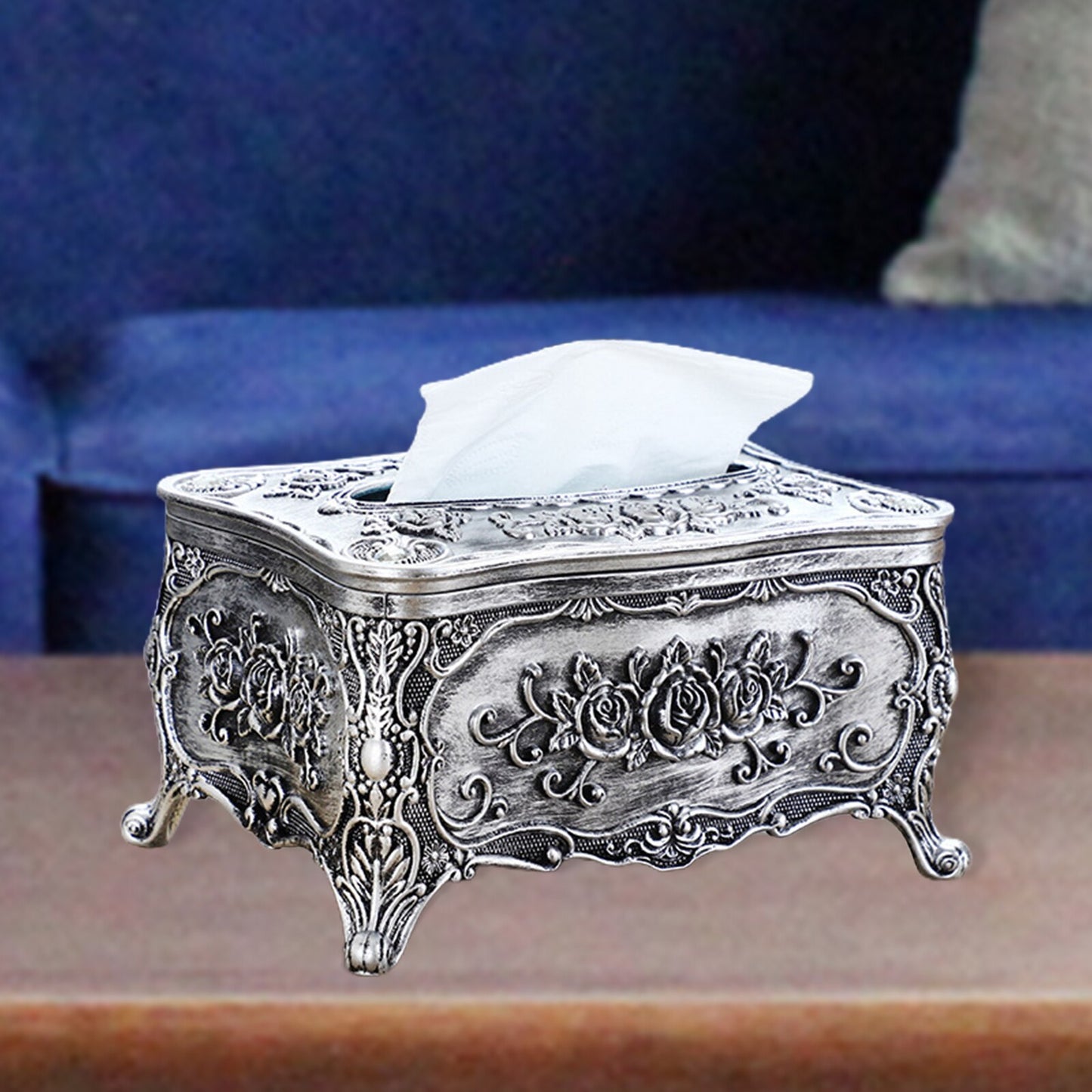 Antique Tissue box holder