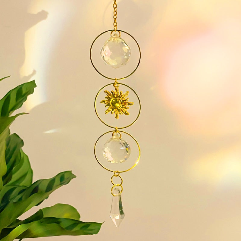 Celestial Crystal Sun Catcher