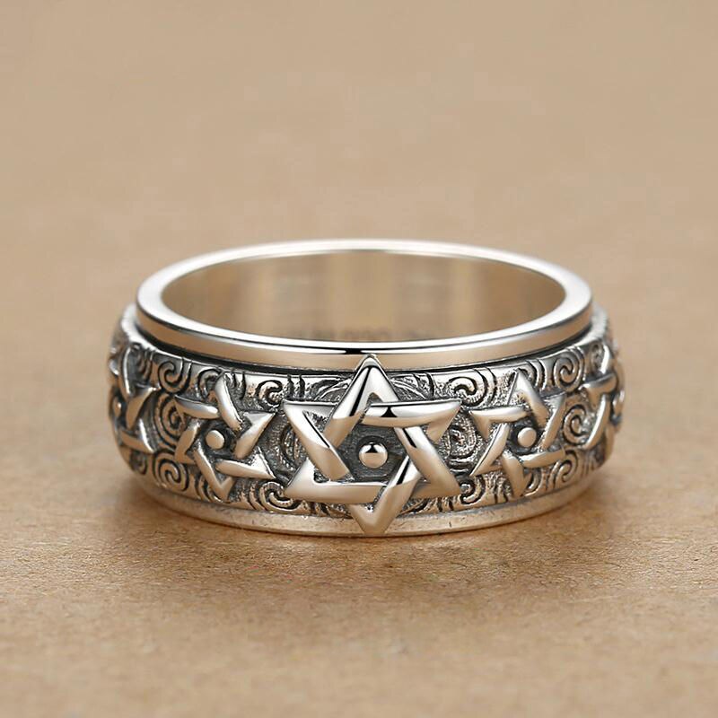 Vintage Six-pointed Star Ring