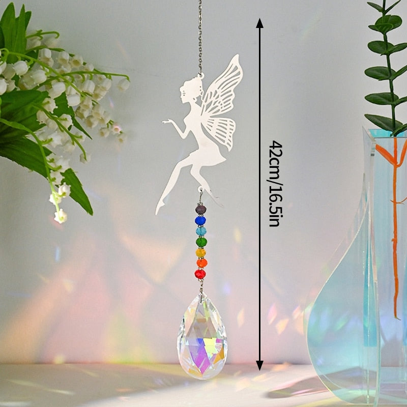 Crystals Suncatcher Wind Chimes