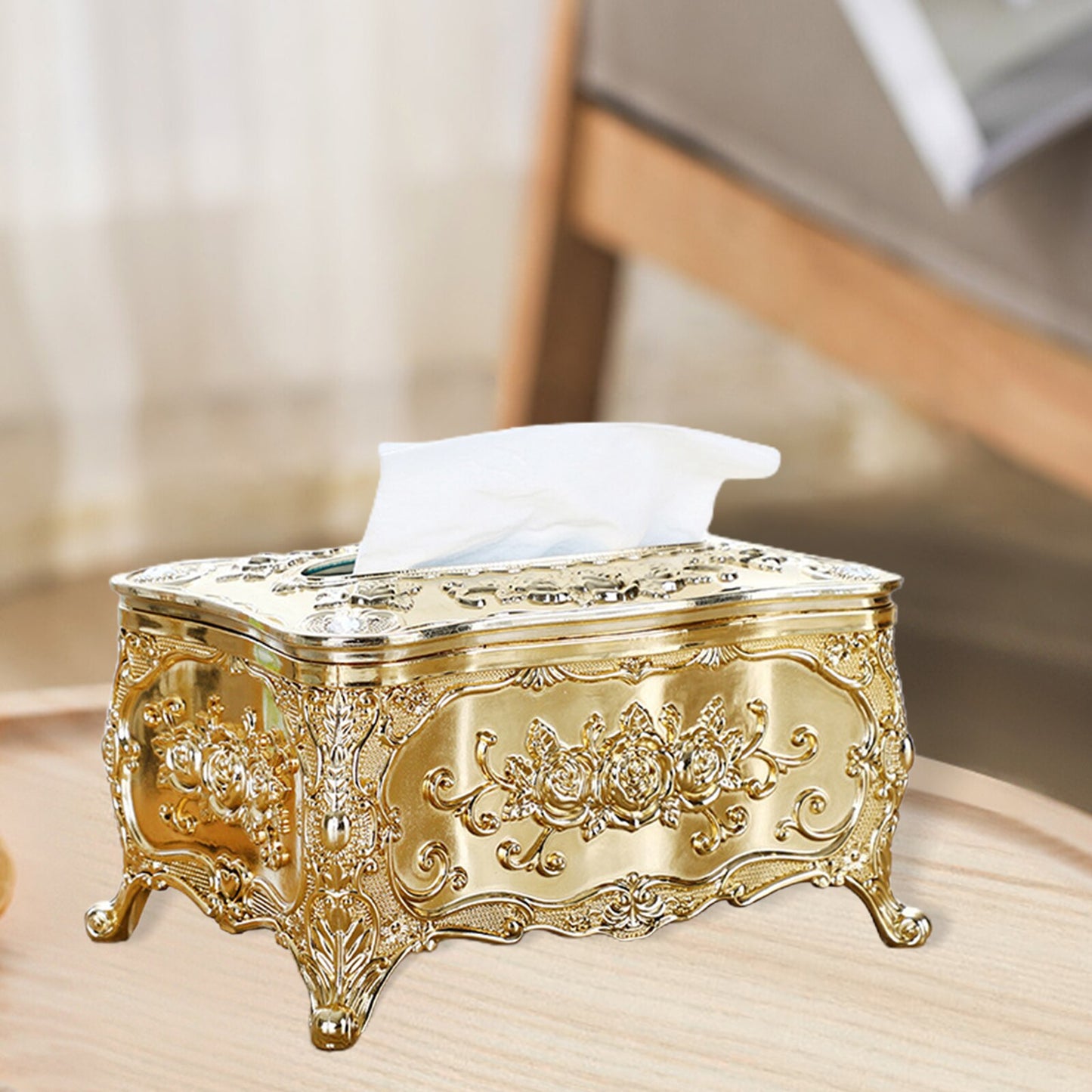 Antique Tissue box holder