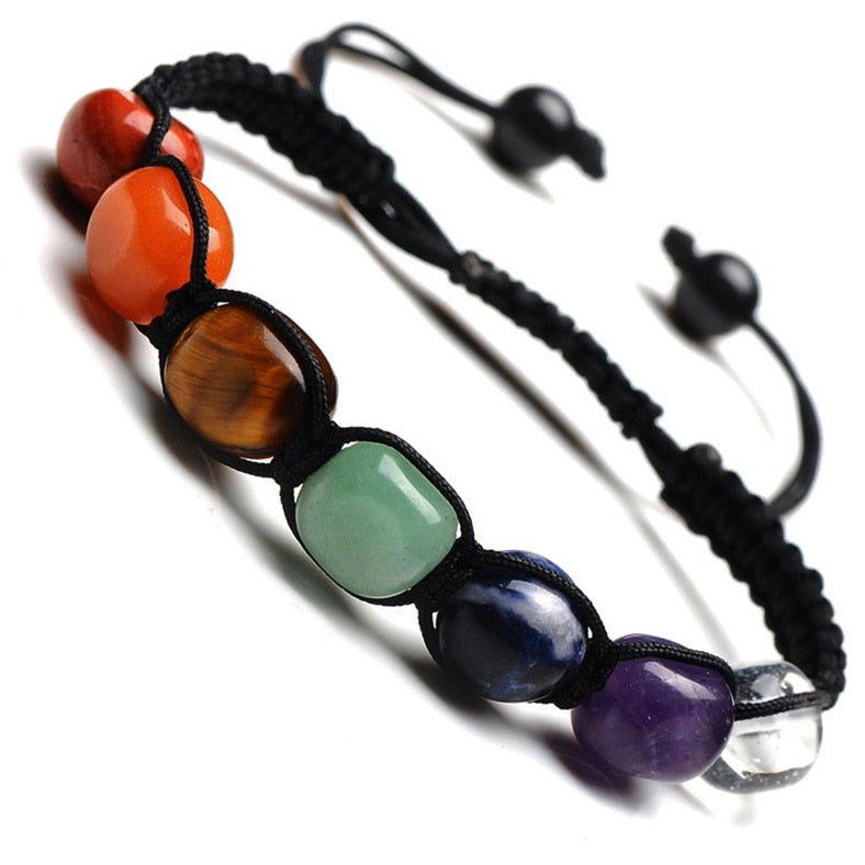 Chakra Reiki Healing Stone Bracelet