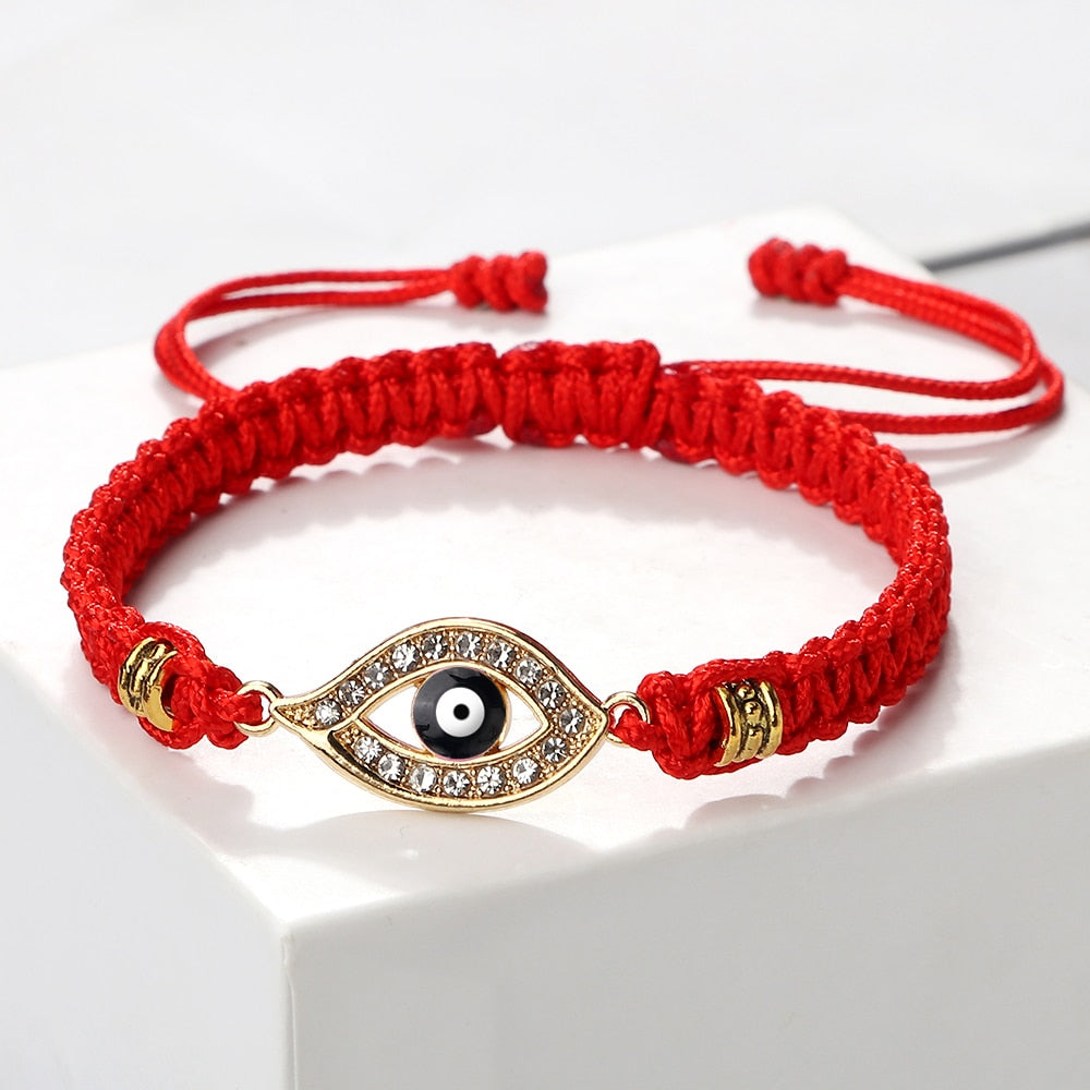 Black Evil Eye Braided Bracelet