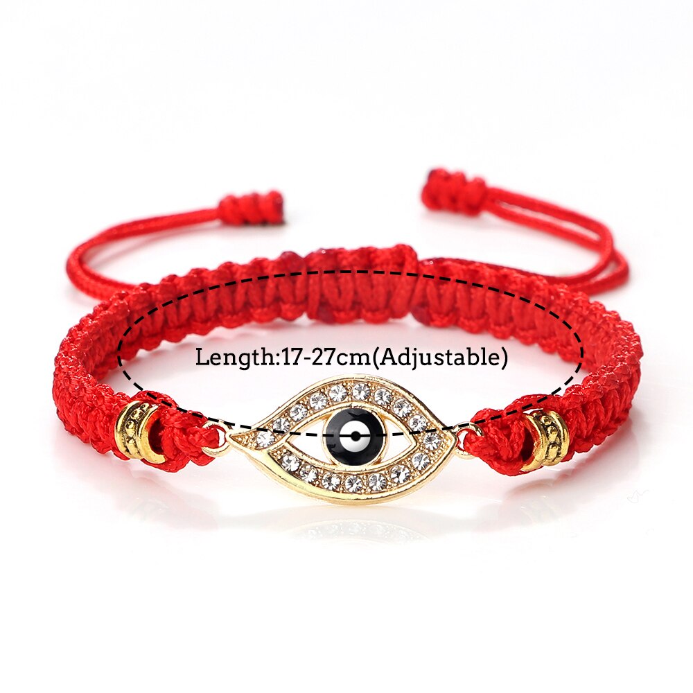 Black Evil Eye Braided Bracelet