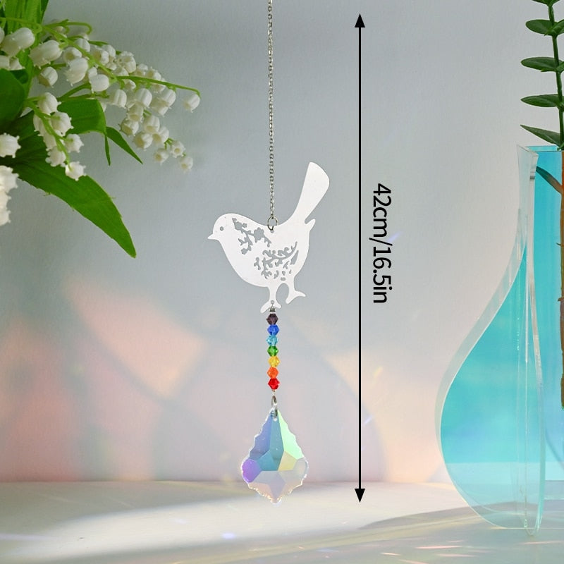 Crystals Suncatcher Wind Chimes