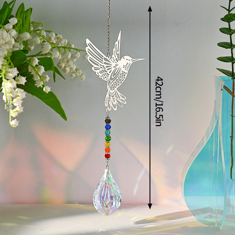 Crystals Suncatcher Wind Chimes