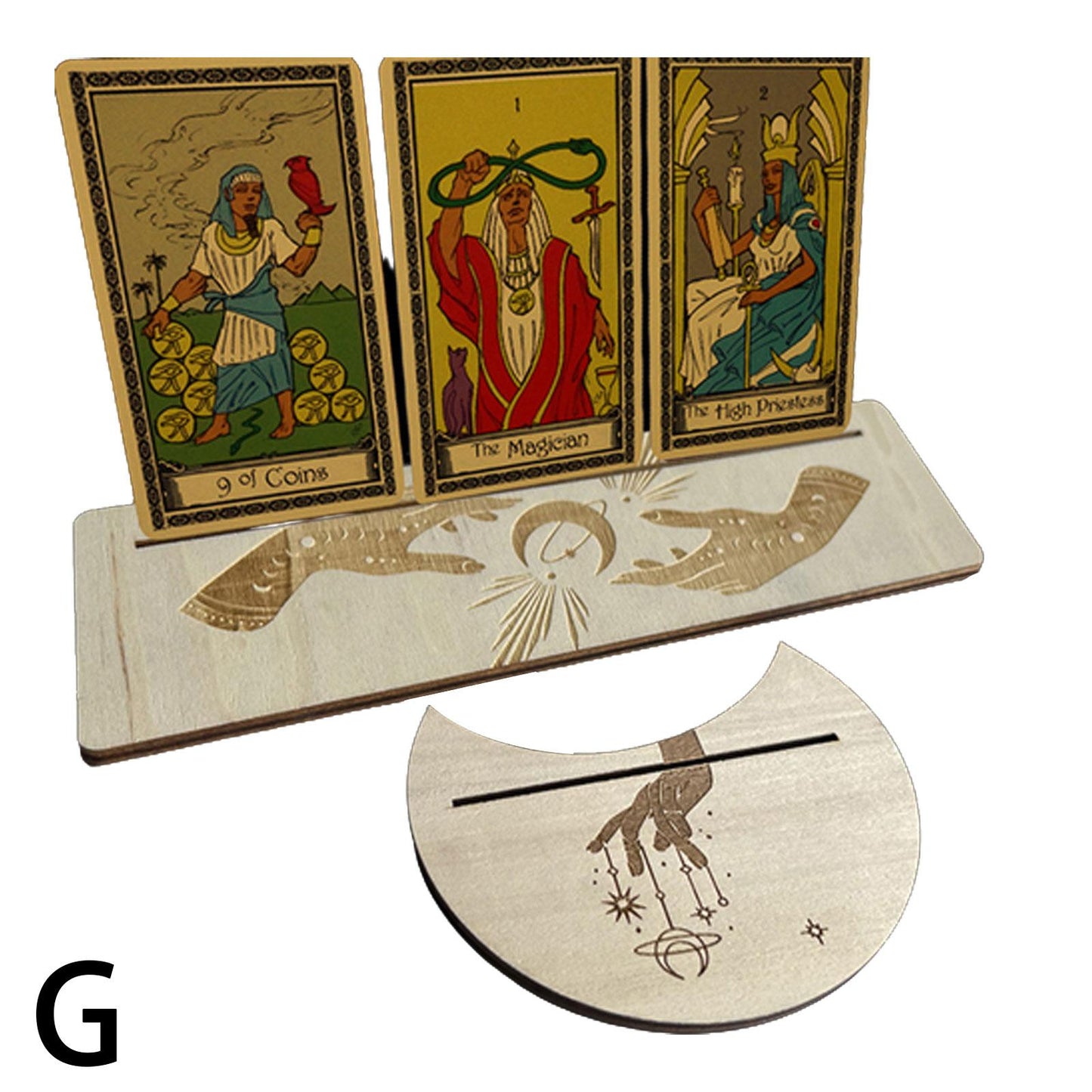 Wood Display For Tarot Cards