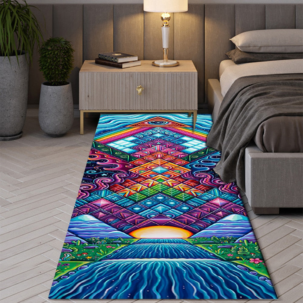 Bohemian Seven Chakras Anti-slip Rugs